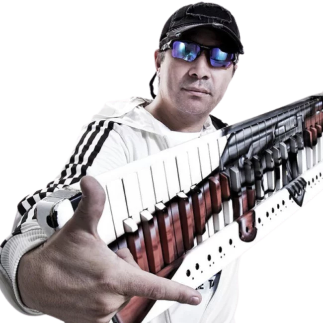 Pablo Lescano en vivo con Damas Gratis. Contratar a Damas Gratis de Pablo Lescano para eventos.